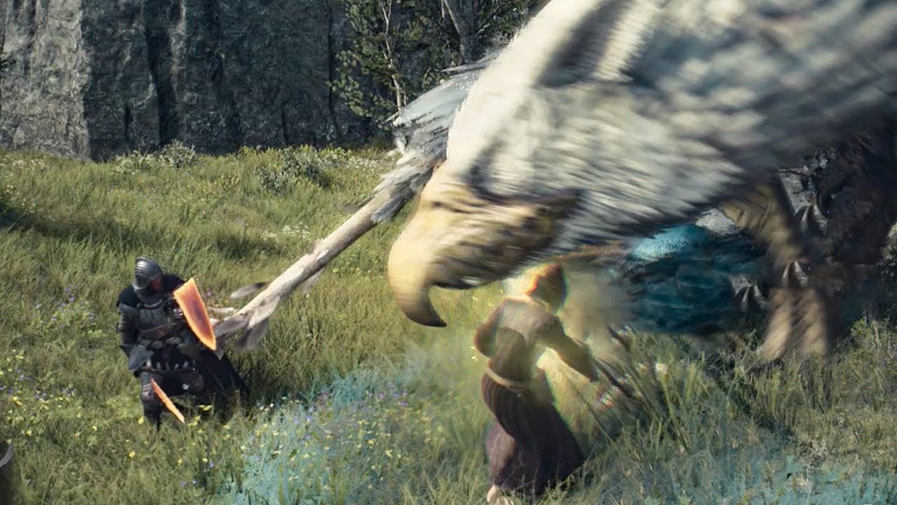 Dragon's Dogma 2 Griffin Fight Fail