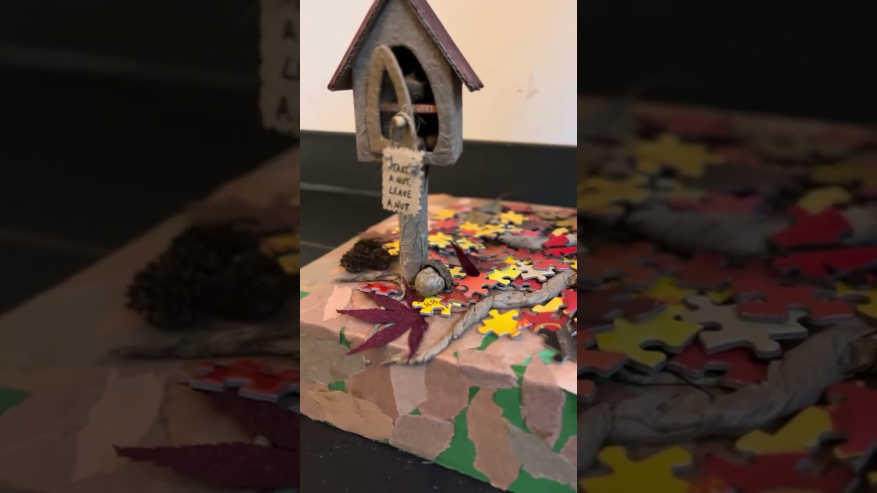 VIRL squirrel and the tiny tree house library
