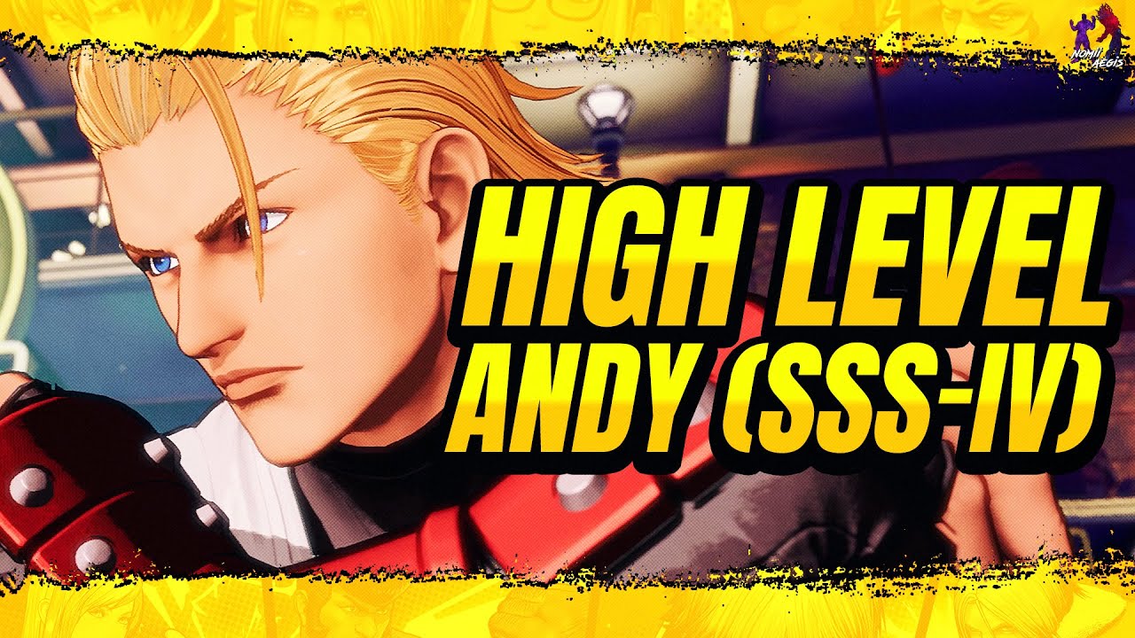 High Level Andy Bogard Dominating (SSS-IV) ! ▰ FATAL FURY: City Of The Wolves Gameplay