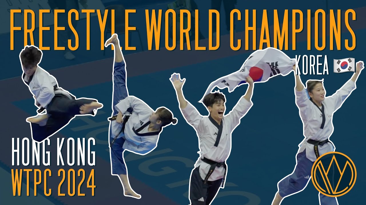 The GOLDEN Freestyle Pair KOREA | Freestyle Pair O17 World Champions | WTPC 2024
