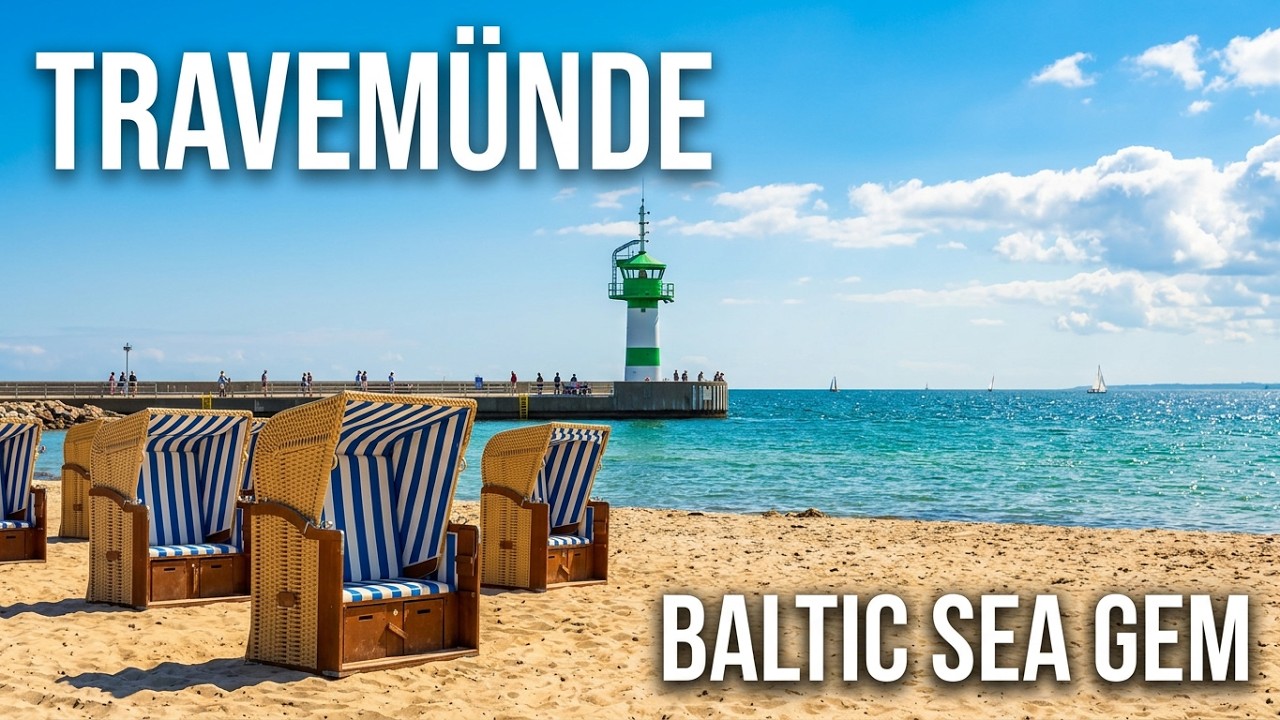 Seebad Travemünde an der Ostsee.