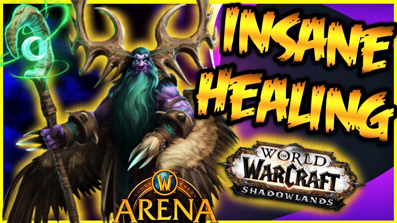 Resto Druid PvP Shadowlands | Arena Gameplay [WoW 9.2.5]