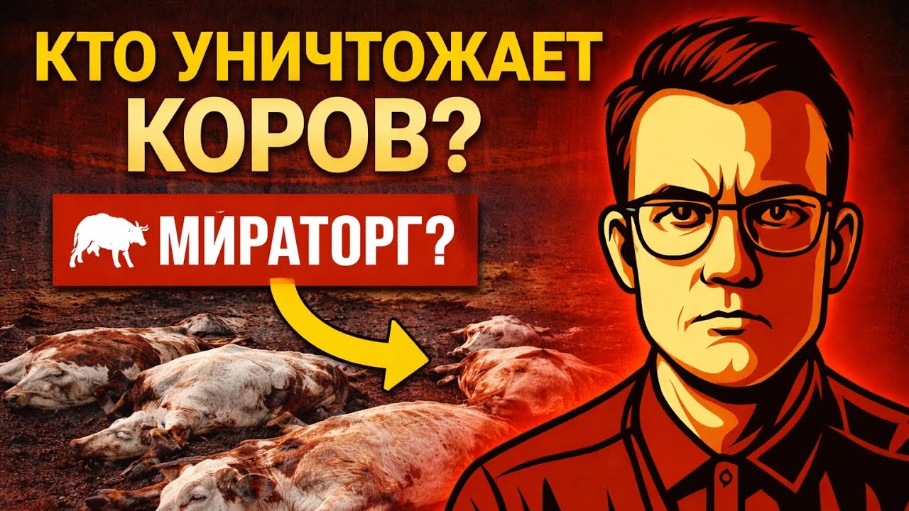 Почему в Сибири уничтожают коров ?|И при чём здесь Мираторг ?