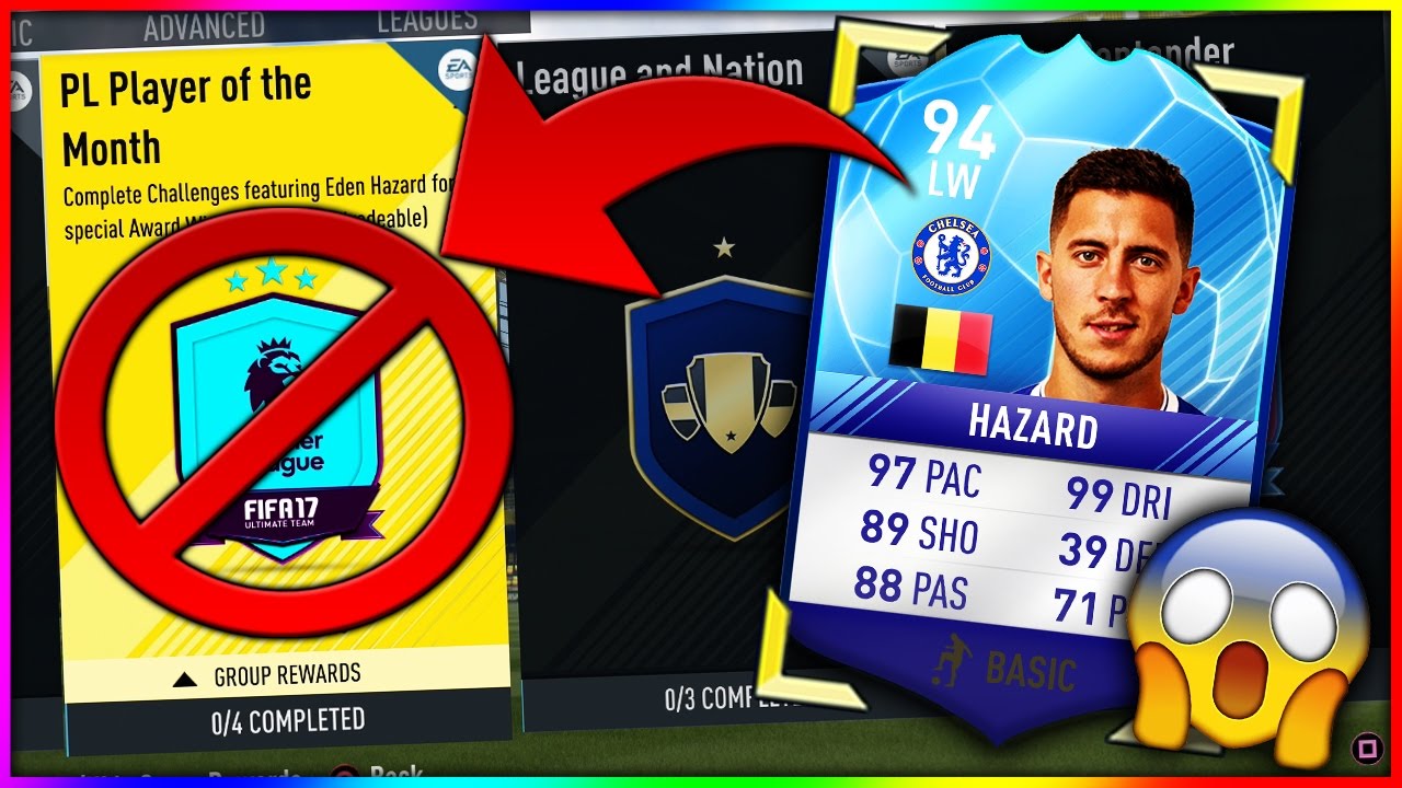 FIFA 17 | WATCH THIS BEFORE YOU DO THE POTM SBC.. (FIFA 17 POTM HAZARD SQUAD BUILDER CHALLENGE)