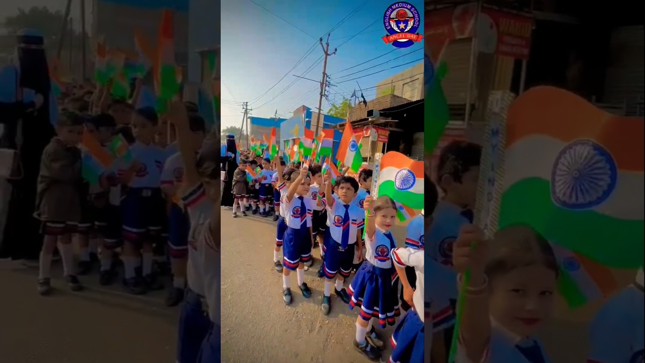 Happy Republic Day - 2025  , Angel Day English Medium School , #angeldayschool #malegaon