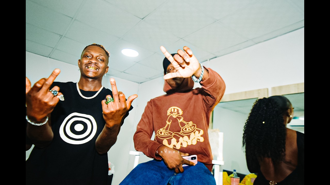 Behind the scenes with SOLATIDO ft Psycho YP nd KIDA KUDZ (FARDA)