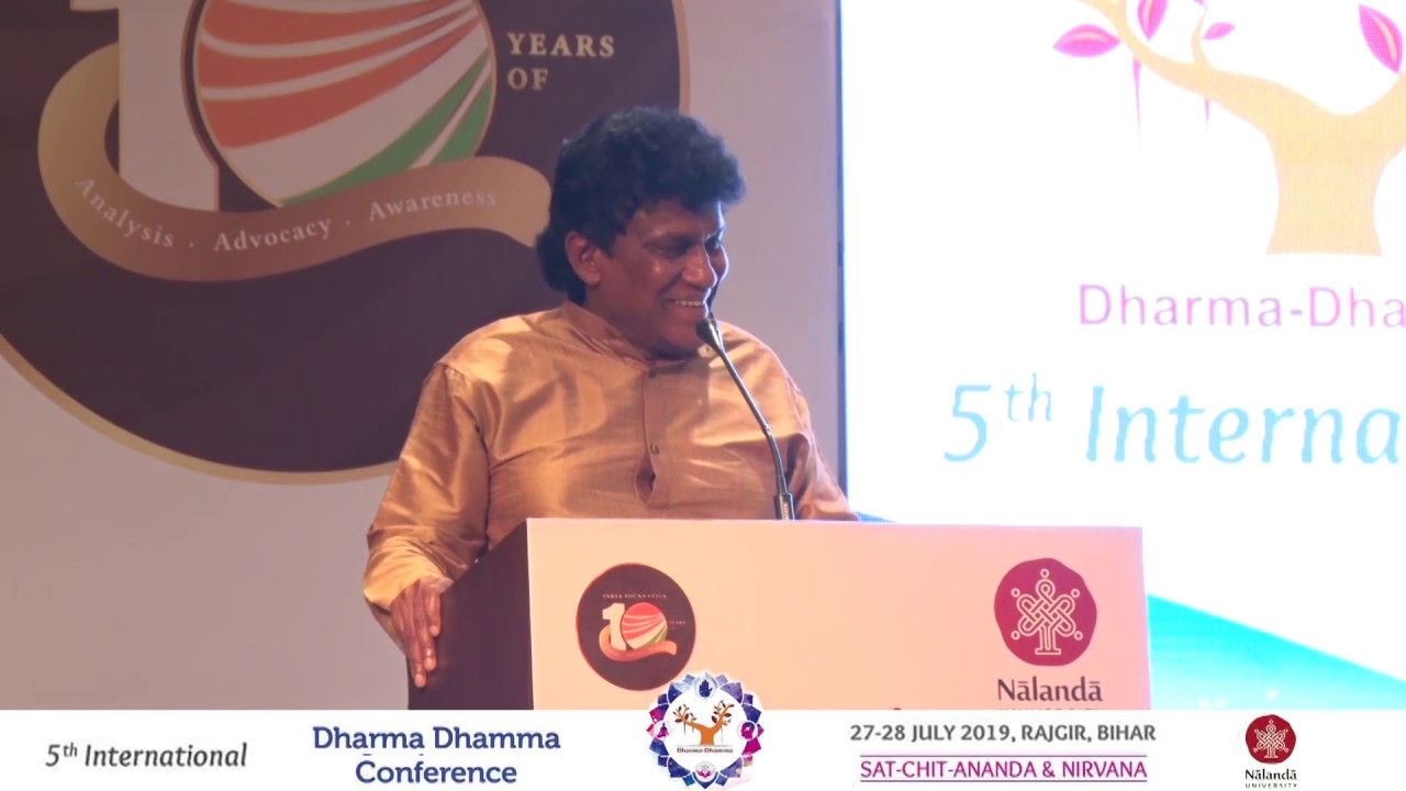 Mano Ganesan, Minister, Sri Lanka, Speech at 5th International Dharma Dhamma Conference