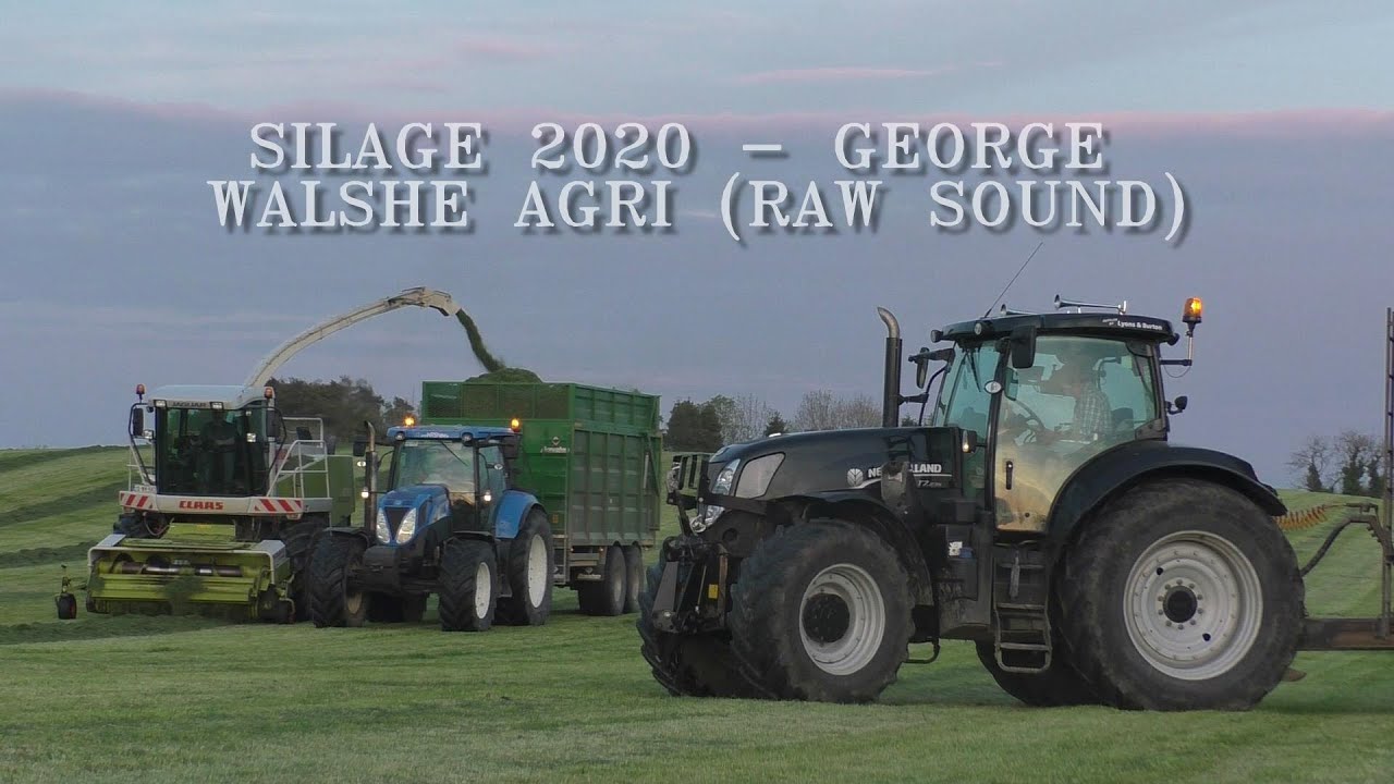 Silage 2020 - George Walshe Agri (RAW SOUND) (HD)