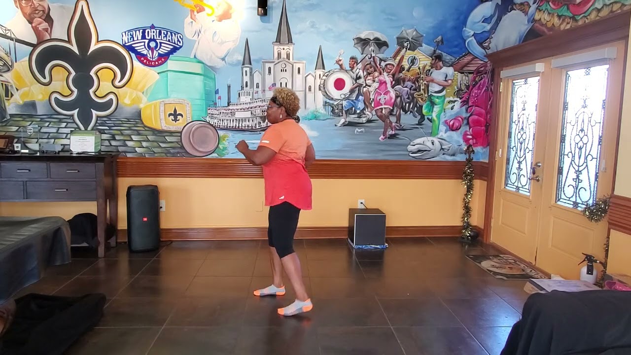 ❤️GIVE MY LOVE ❤️LINE DANCE - NEW ORLEANS, LA