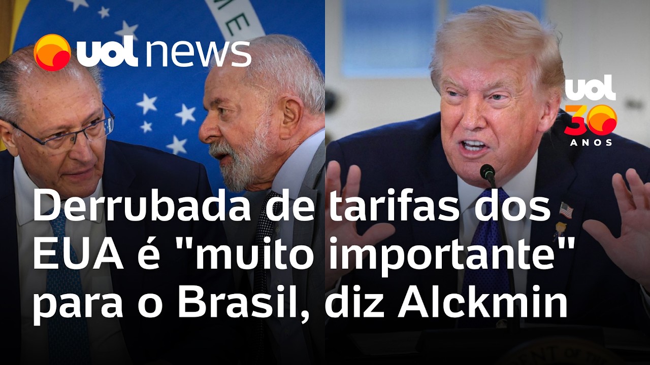 Alckmin pede cautela e diz que 'nova taxa global de 10% dos EUA não afeta competitividade