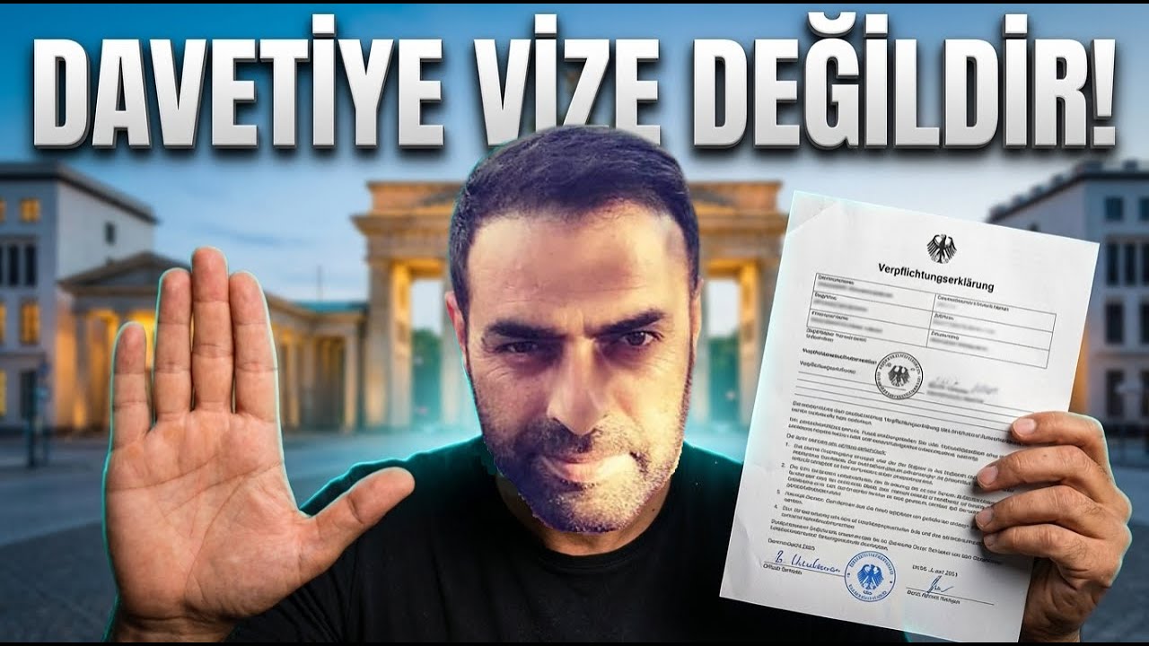 Almanya’dan Davetiye Geldi mi? Vize'ye Başvurmadan Önce Mutlaka İzleyin!