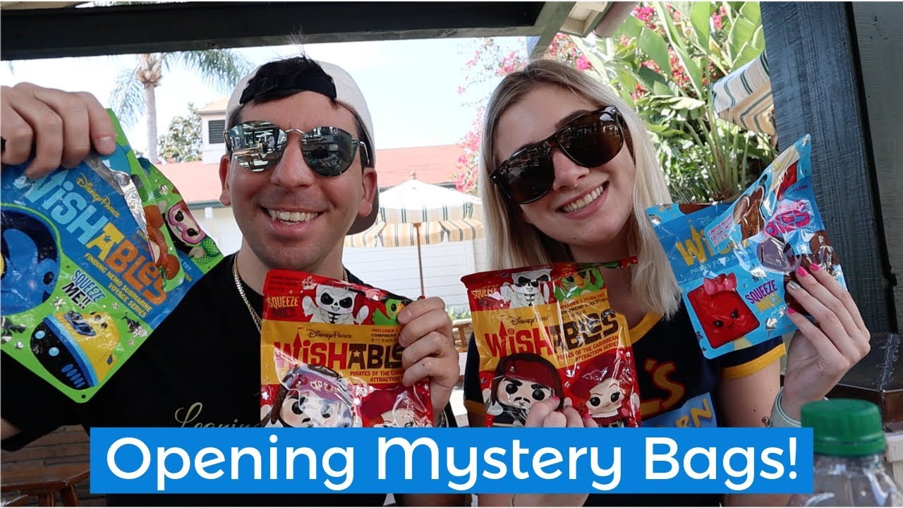 Opening NEW Disney Parks Wishables Mystery Plush!