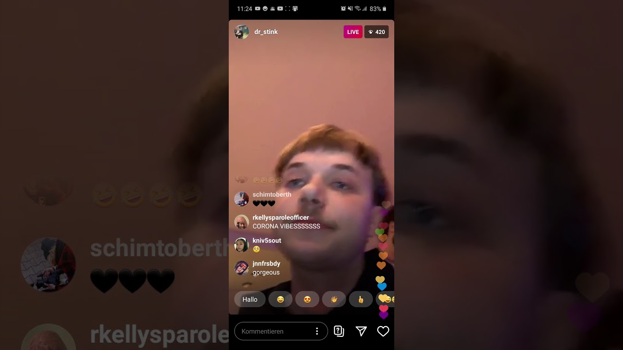 Corbin Insta Live Stream New Music