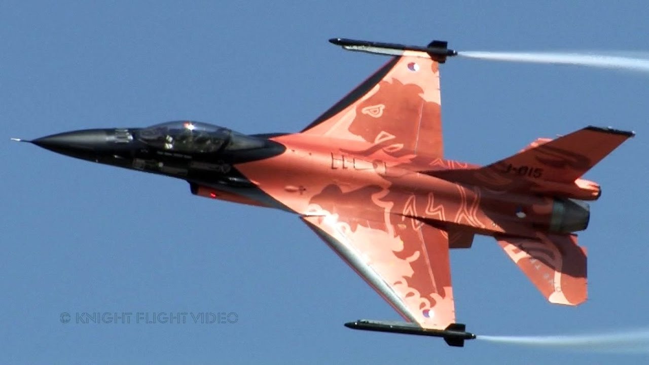 RNLAF F-16 DEMO TEAM 