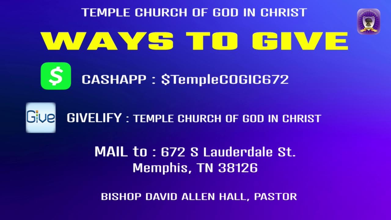 Temple COGIC Memphis