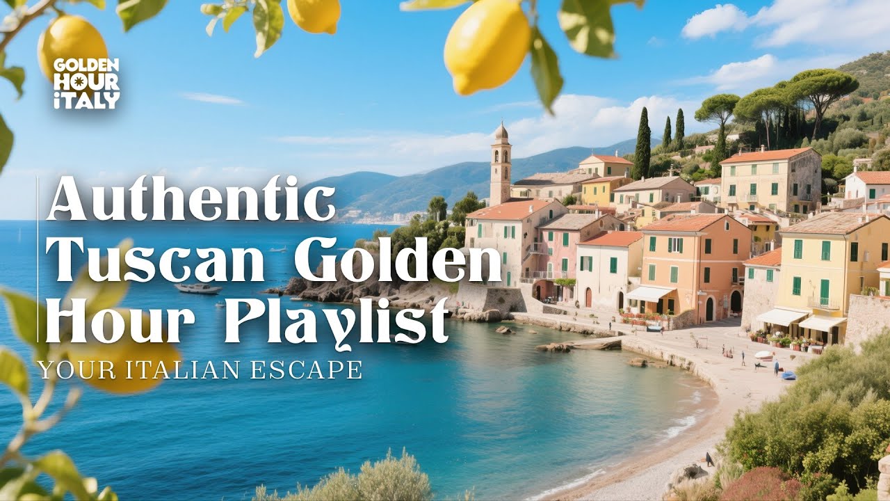 Traditional Italian Folk Music | Authentic Tuscan Golden Hour Playlist 🌅🇮🇹