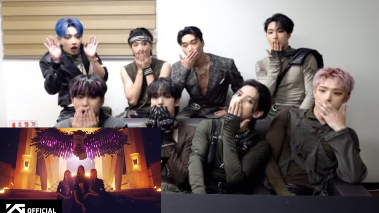 Ateez Reaction to Blackpink'How you like that' Mv (Fanmade 💜)