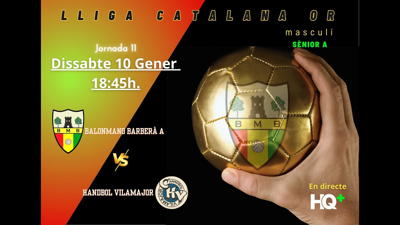 BALONMANO BARBERÀ A - HANDBOL VILAMAJOR