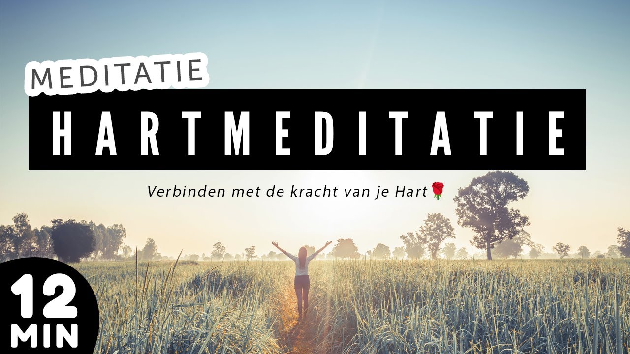 12 Minuten Geleide Hartmeditatie ♥ Verbinden met de kracht van je Hart🌹 #meditatie