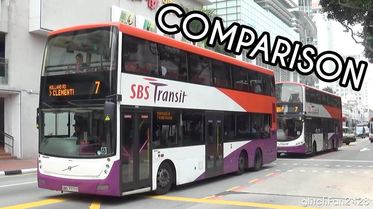 [SBST] Comparison - Volvo B9TL Gemilang vs Wright Eclipse Gemini II Bodyworks