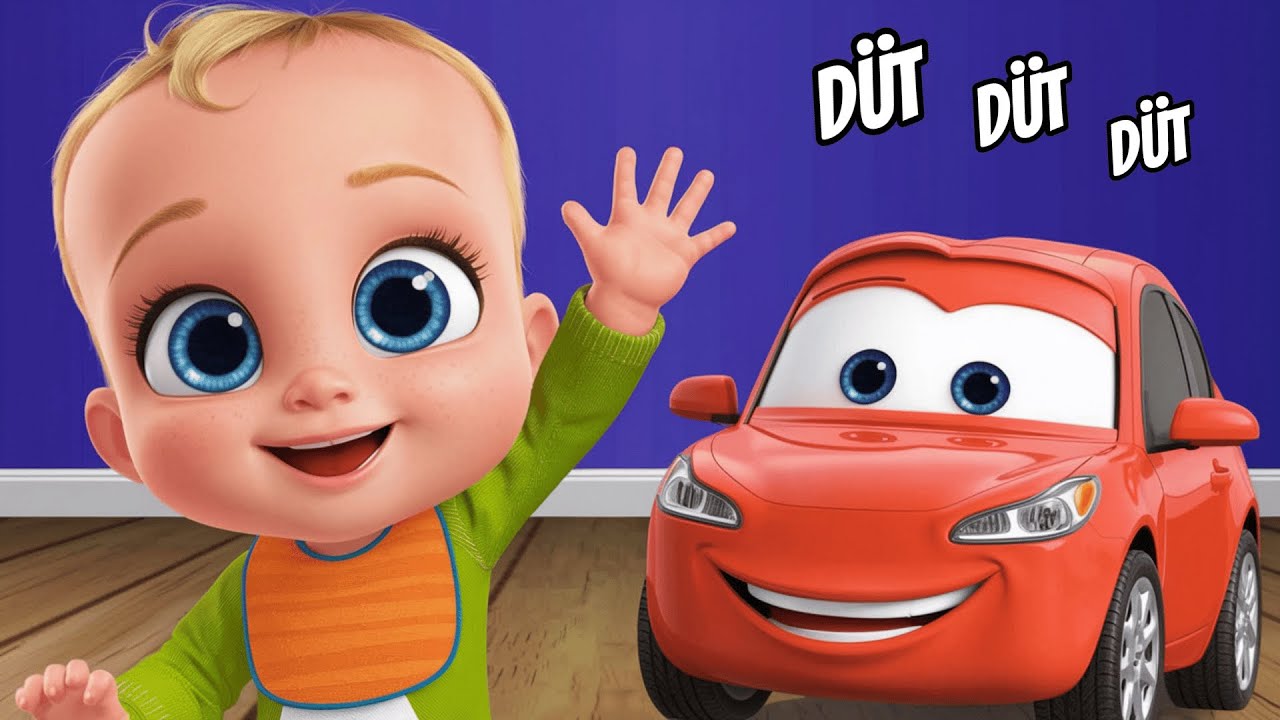 Kırmızı Araba Nerdesin 🚗 | Ceviz Adam Şip Şap Şop | Eğitici Çocuk Şarkıları | Eşek Uçmak İstemiş