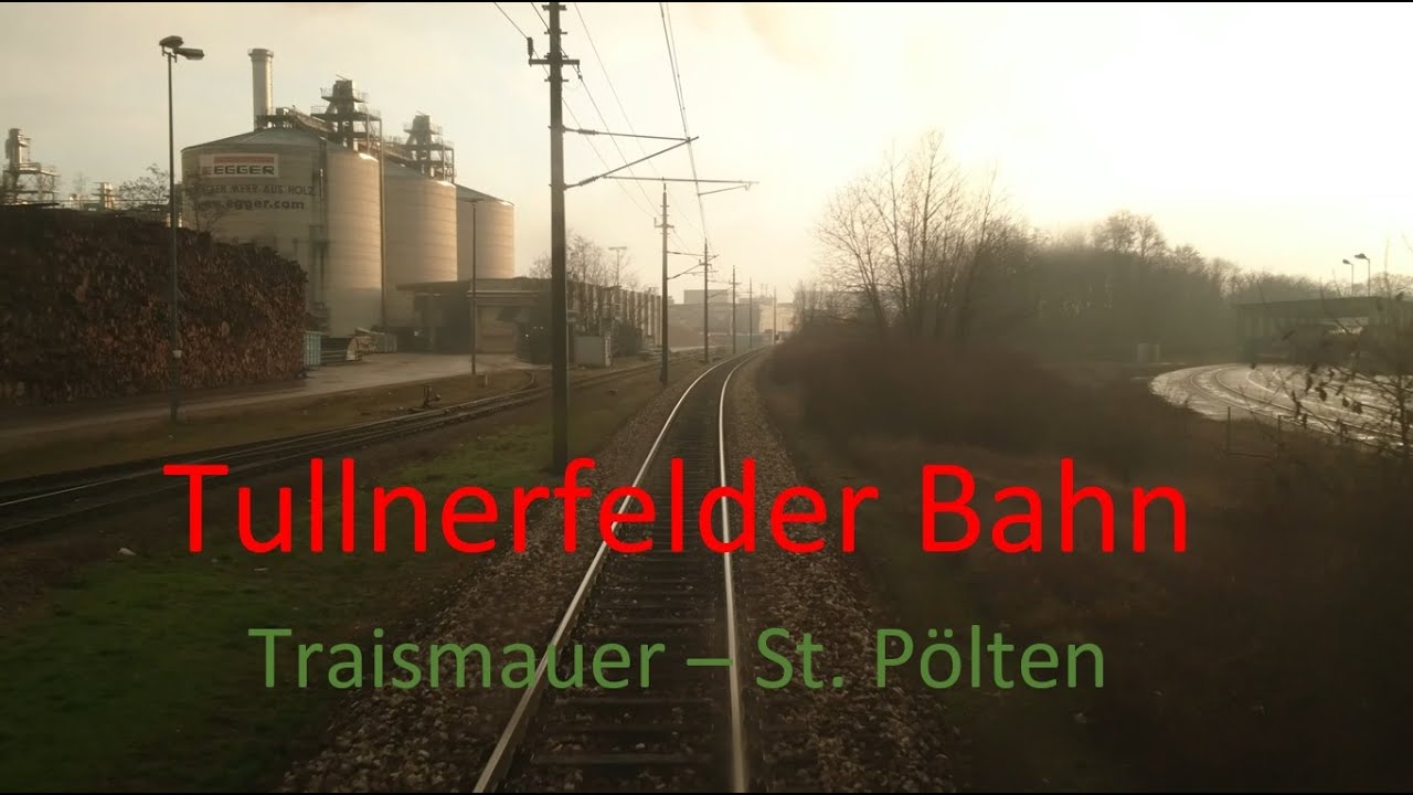 Führerstandsmitfahrt | Cab Ride | Traismauer - St. Pölten | Austria [4K] BR 189