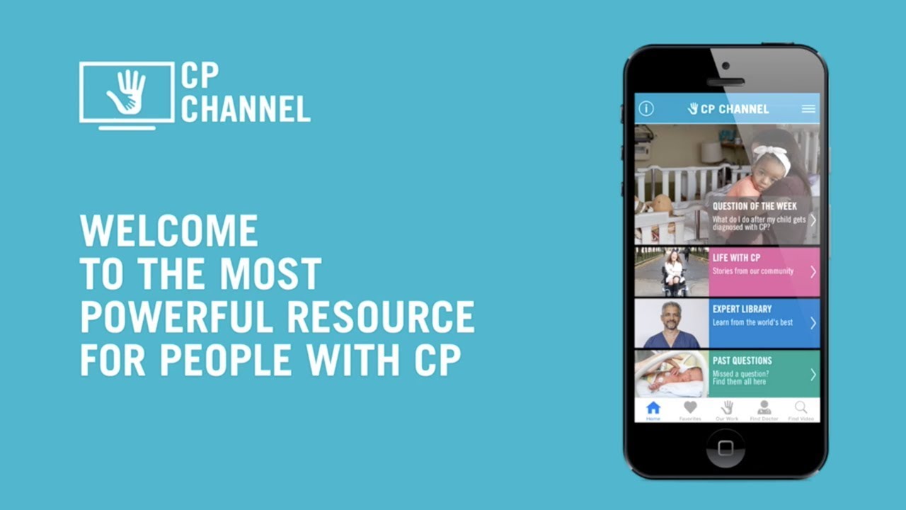 CP Channel: for people with CP, families, & friends