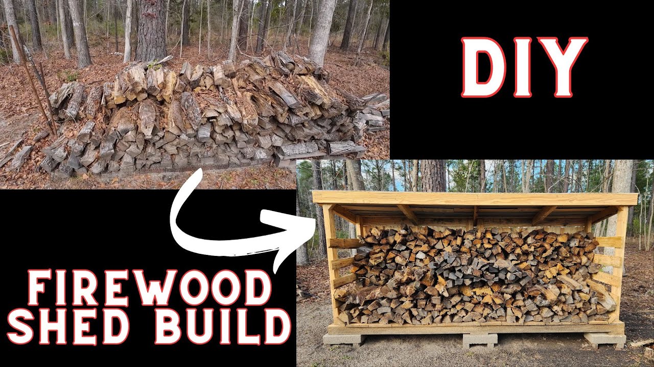 DIY Firewood Rack Build