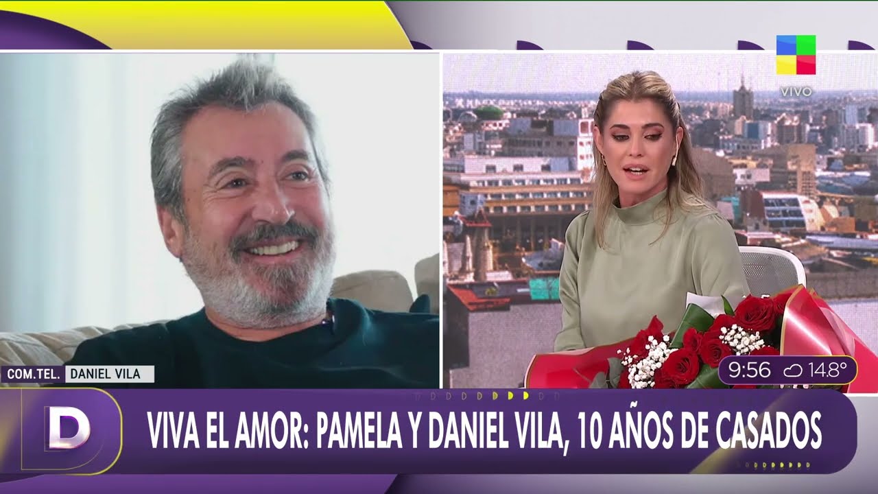 🔥 VIVA EL AMOR: PAMELA Y DANIEL VILA CELEBRAN 10 A&Ntilde;OS DE CASADOS