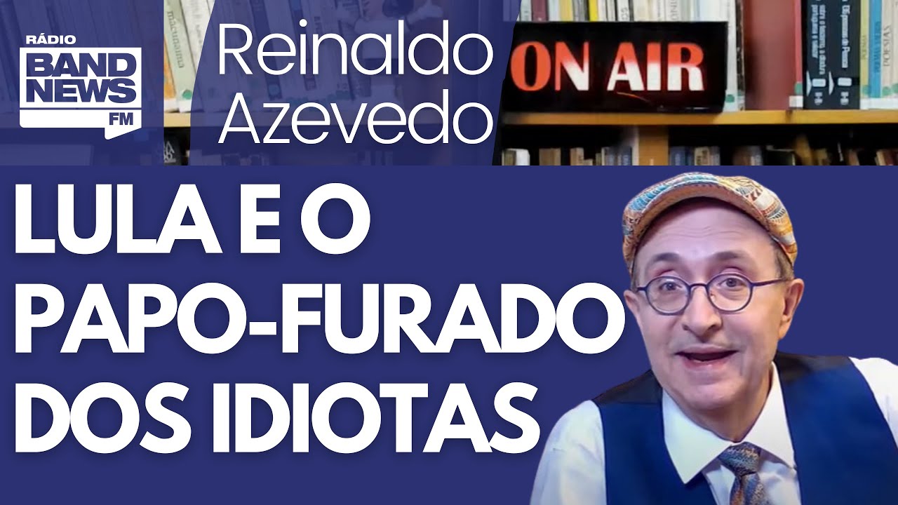 Reinaldo: Lula comenta o golpe de Bolsonaro. E não! Ele não é comparável a Bolsonaro em nada