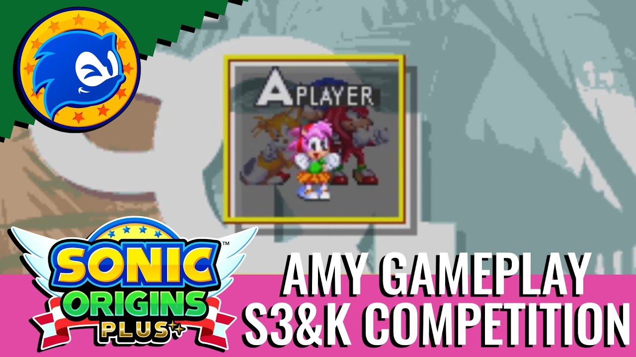 Sonic Origins Plus: Amy in Sonic 3’s Competition Mode