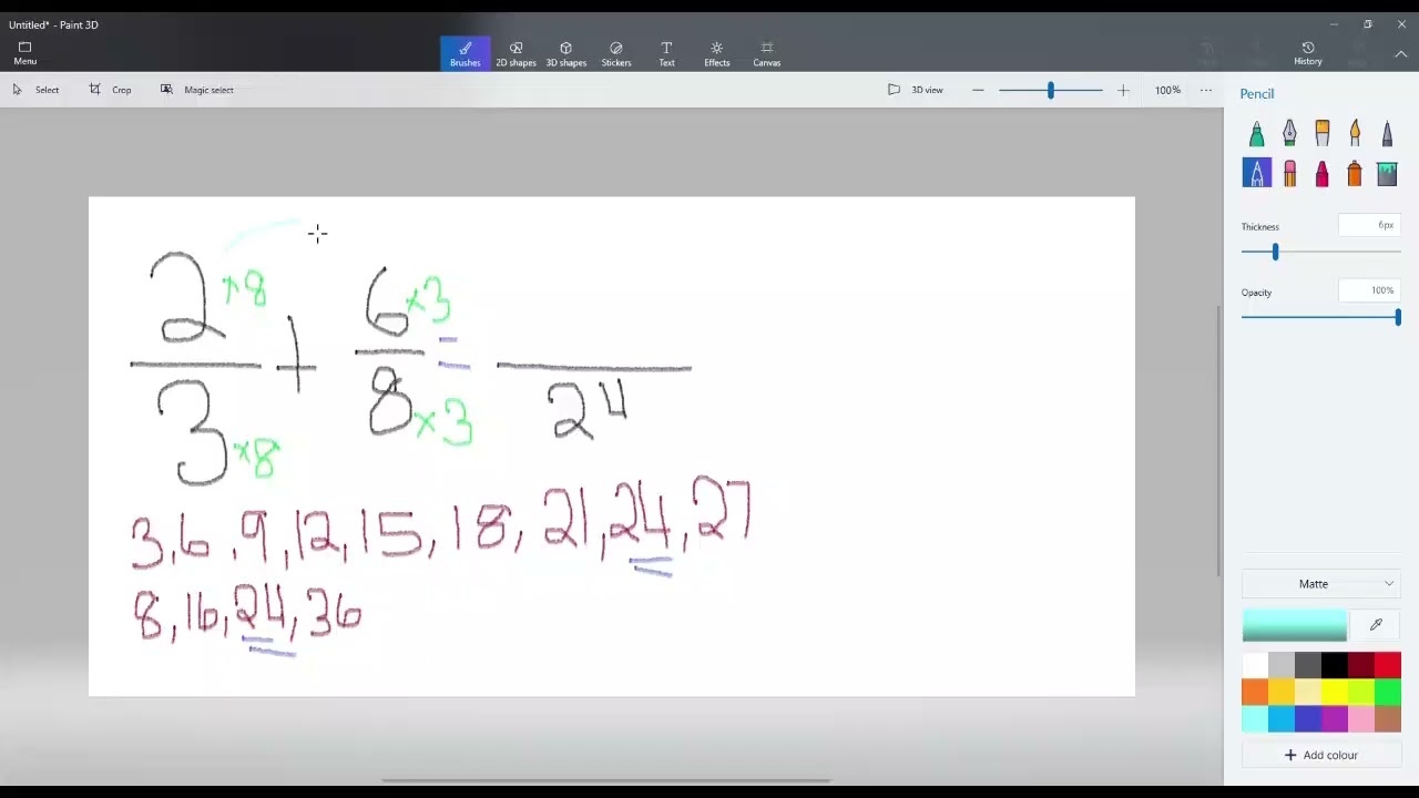 How to Add Fractions- Learning with Lisa