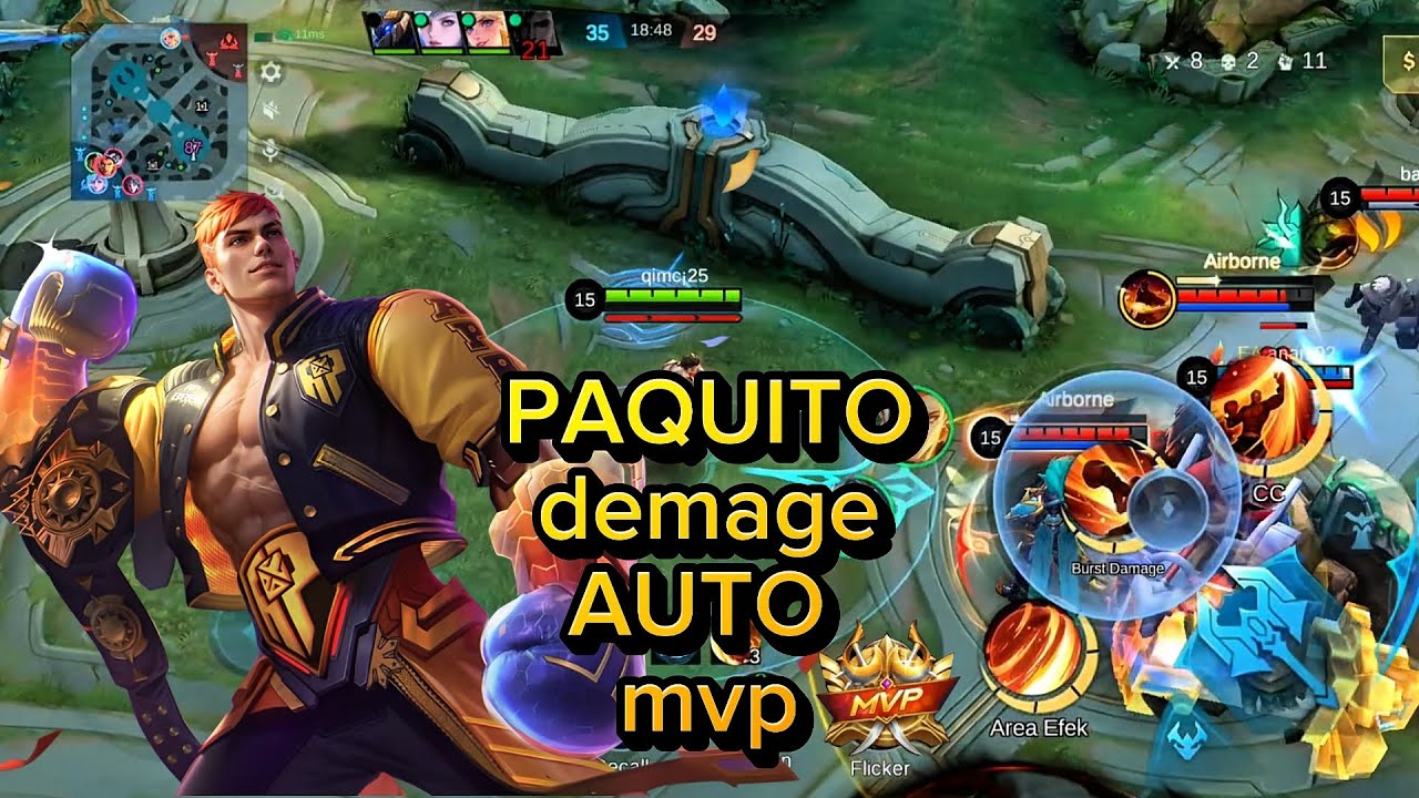Only Solo Rank But Paquito Auto MVP.......
