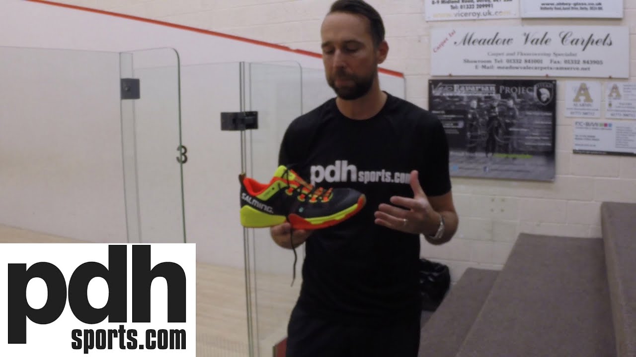 Salming Kobra Squash Shoe review by PDHSports.com