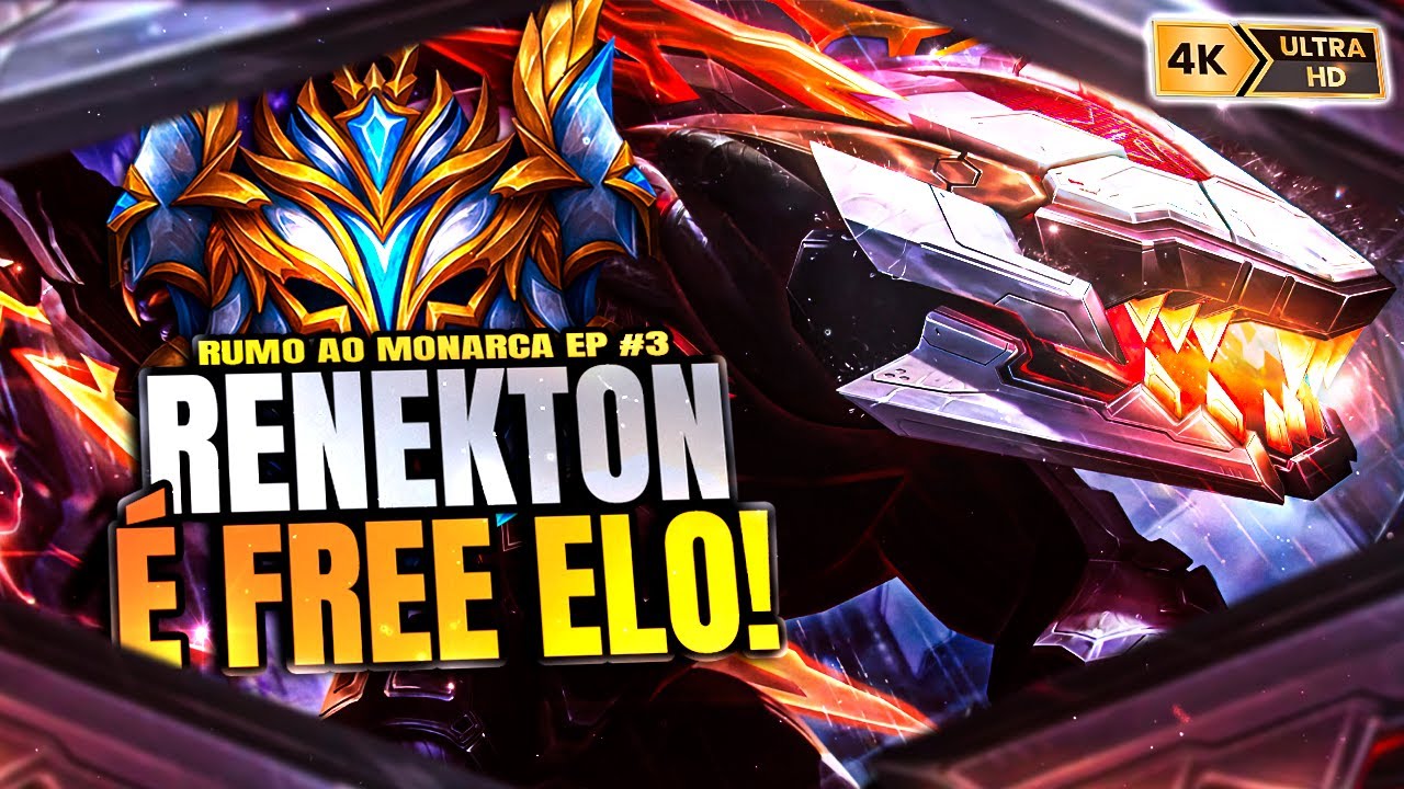 APRENDA A JOGAR DE RENEKTON E SUBA DE ELO FACILMENTE! RUMO AO MONARCA EP #3 | LOL WILD RIFT