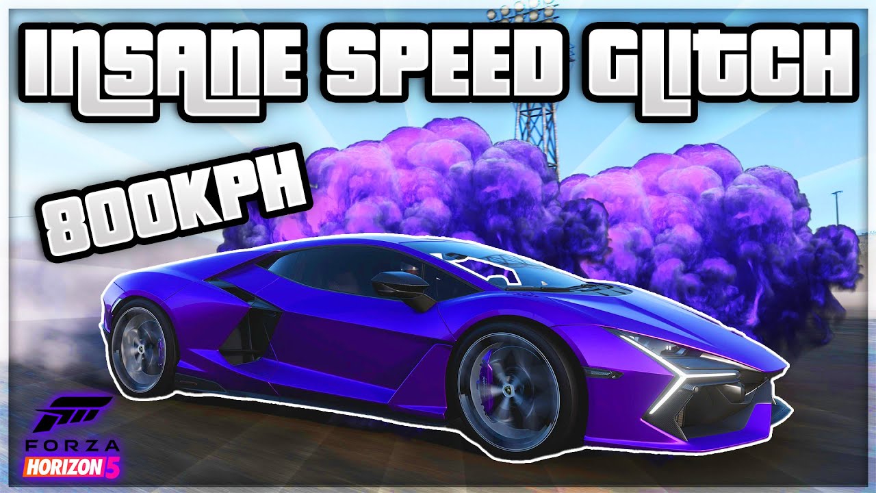 БЕЗУМНЫЙ глюк со скоростью в Forza Horizon 5! &mdash; *НОВИНКА 2025 ГОДА* НА ВСЕХ ПЛАТФОРМАХ (450 МИЛЬ/...