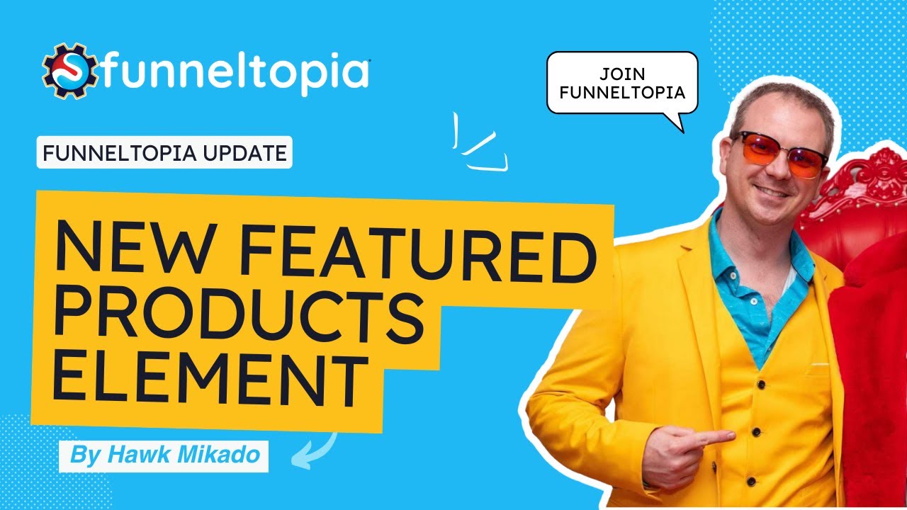 New E-Commerce Feature Highlight Featured Products in Funneltopia