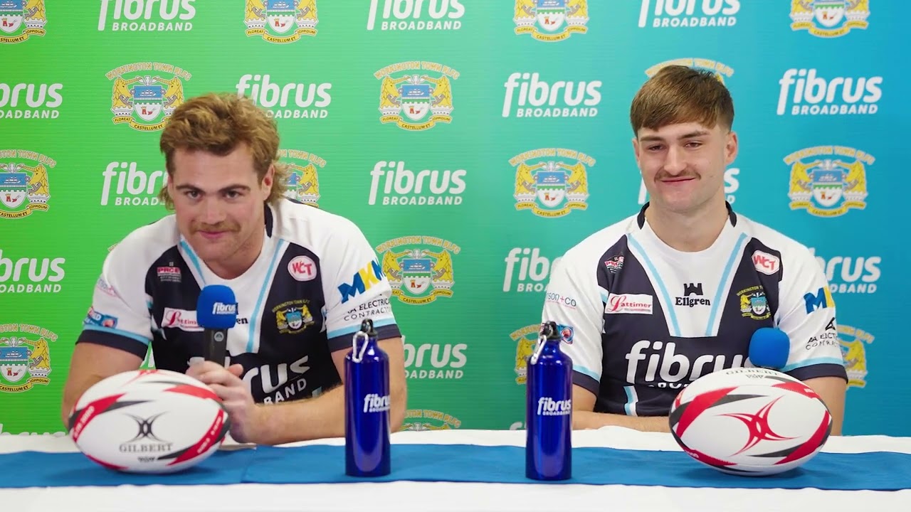 Young fans meet Workington Town players ahead of 2025 season