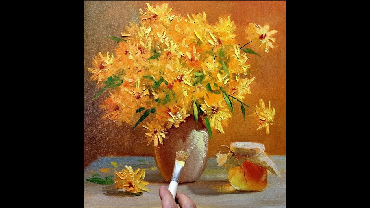 Honey oil painting Vugar Mamedov