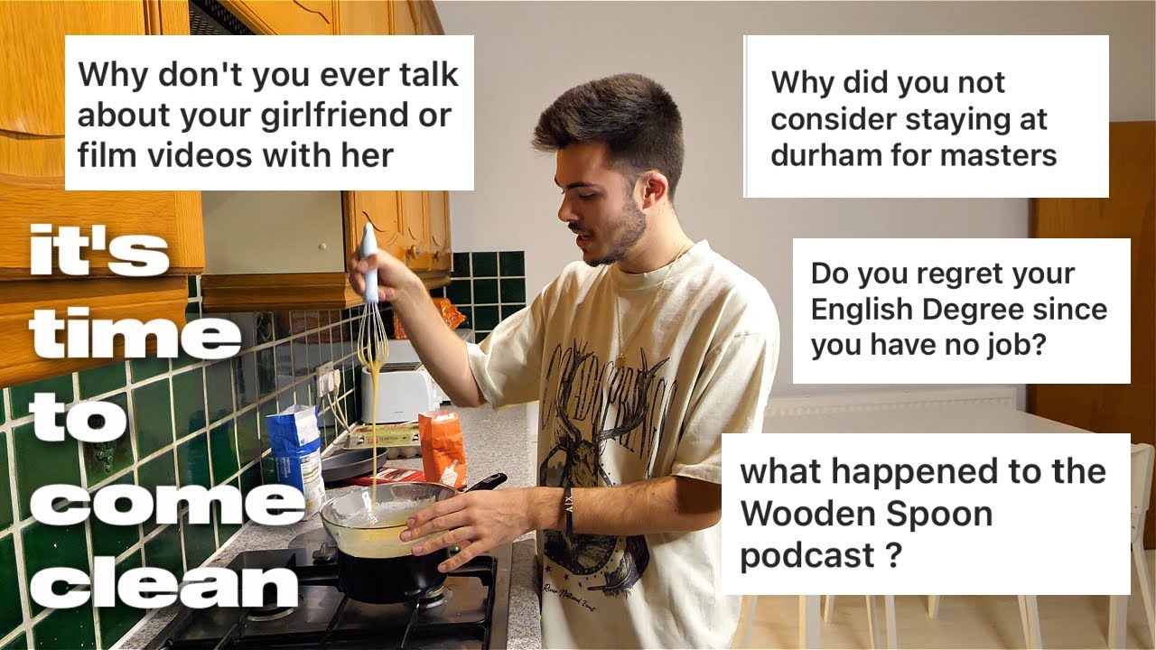 answering questions i've always AVOIDED while i bake a giant jaffa cake