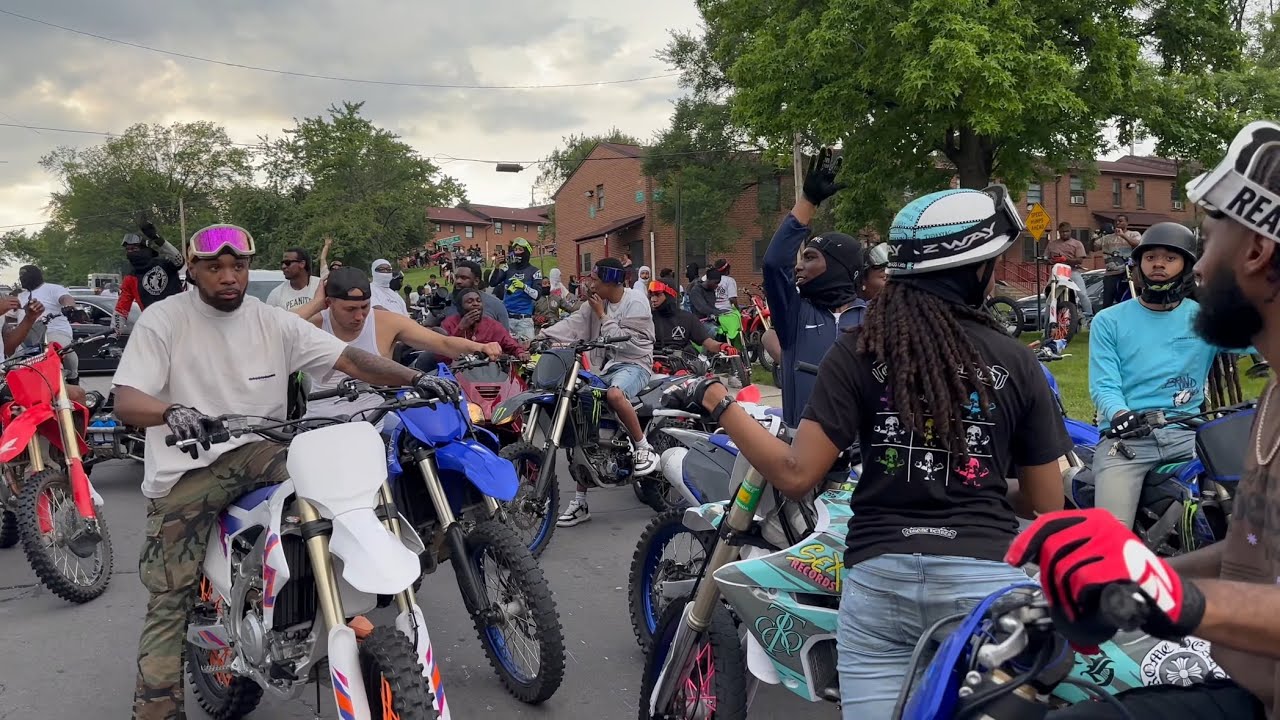 DIRTBIKE RIDE THRU BMORE PT. 1