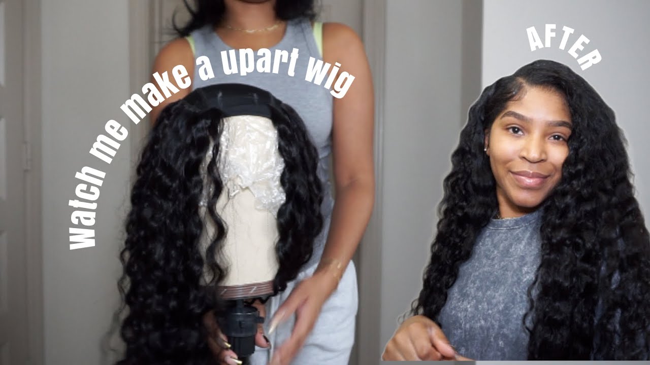 WATCH ME MAKE A UPART WIG STEP BY STEP! AFFORDABLE PERUVIAN WATER WAVE | BEAUTYFOREVER HAIR