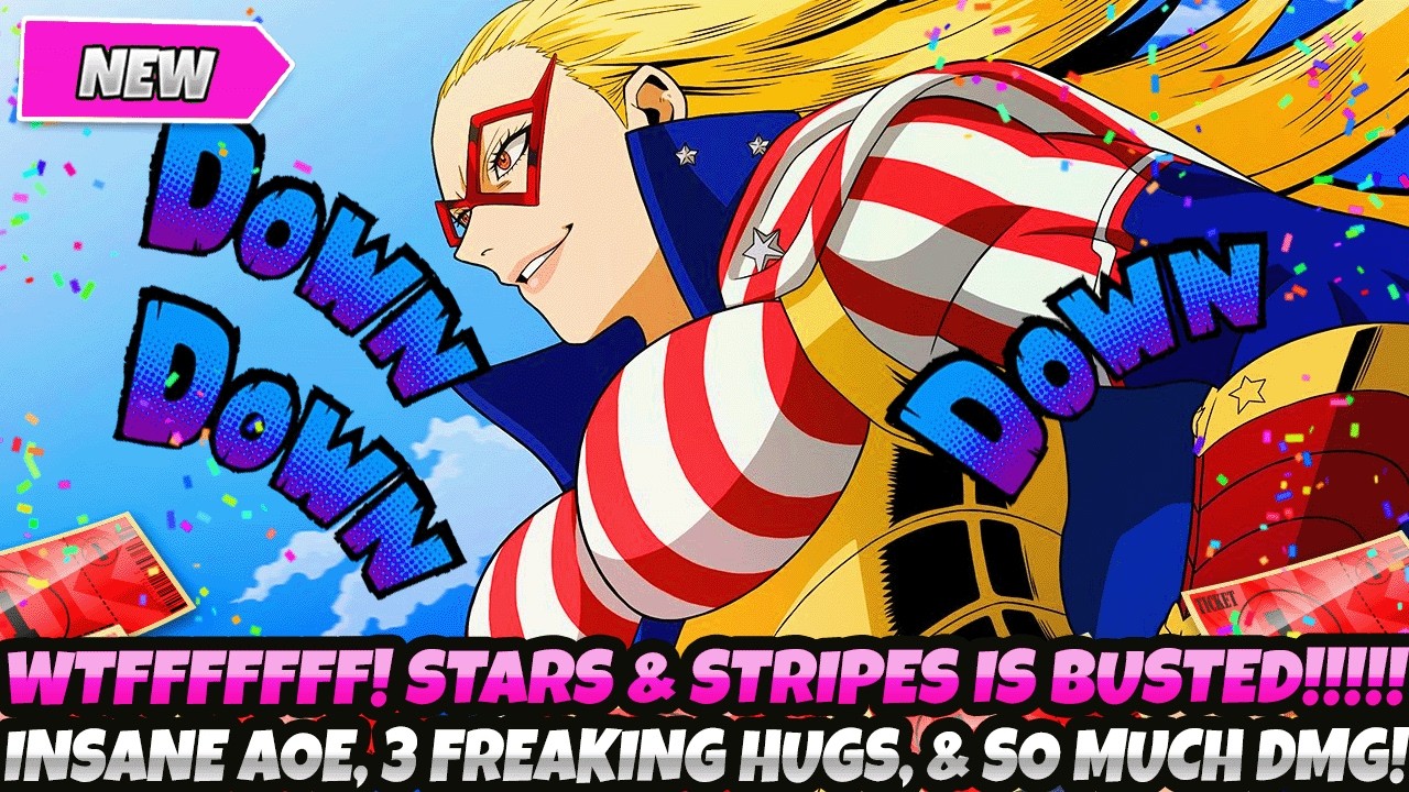 *WTFFFFFF!* Stars & Stripes Is BUSTED!!! Insane AOE, 3 FREAKING Hugs & SO MUCH Damage! (Ultra Rumble