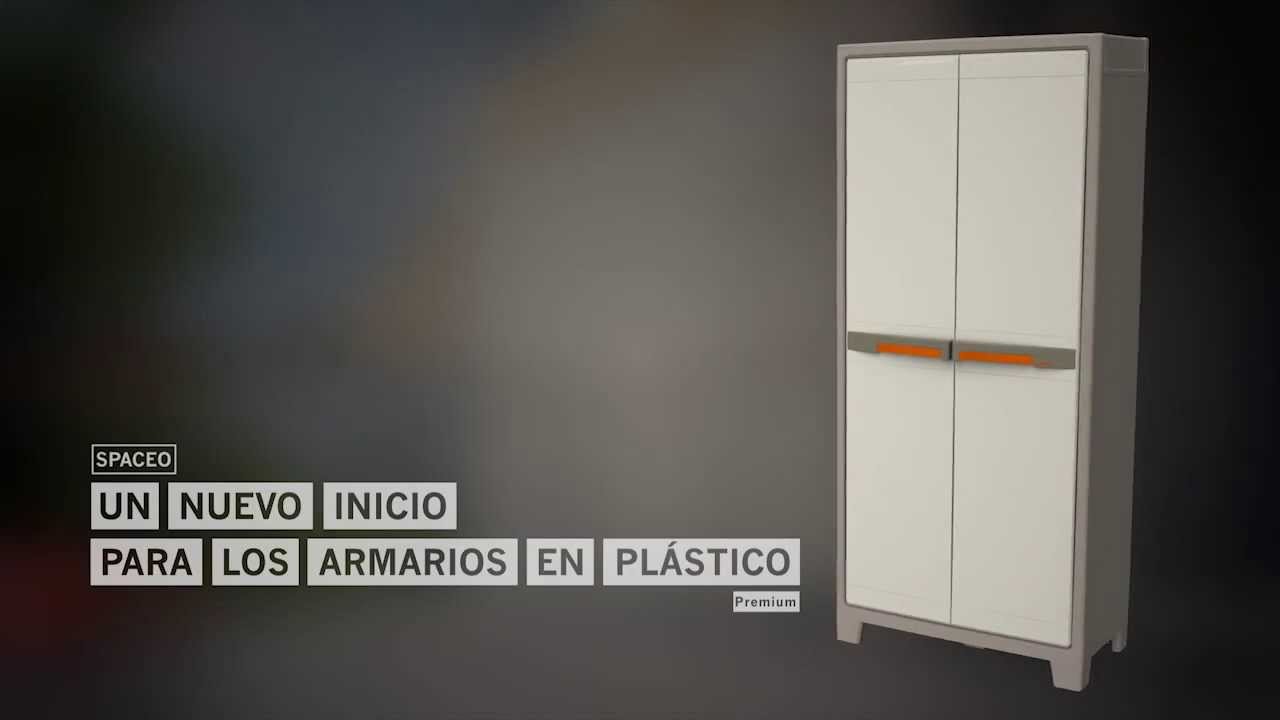 Conoce la nueva serie de armarios de plástico Spaceo
