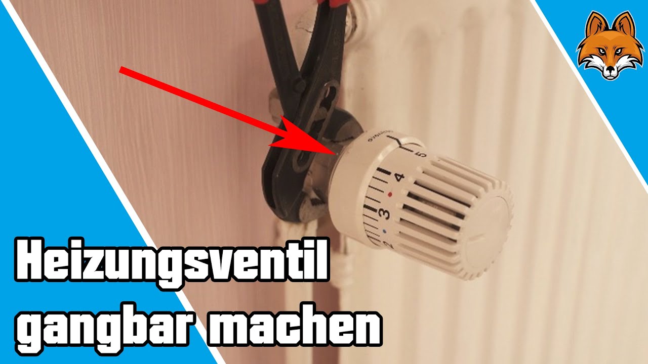 Heizungsventil klemmt - Heizung wird nicht warm - einfache Anleitung! ♨️✅