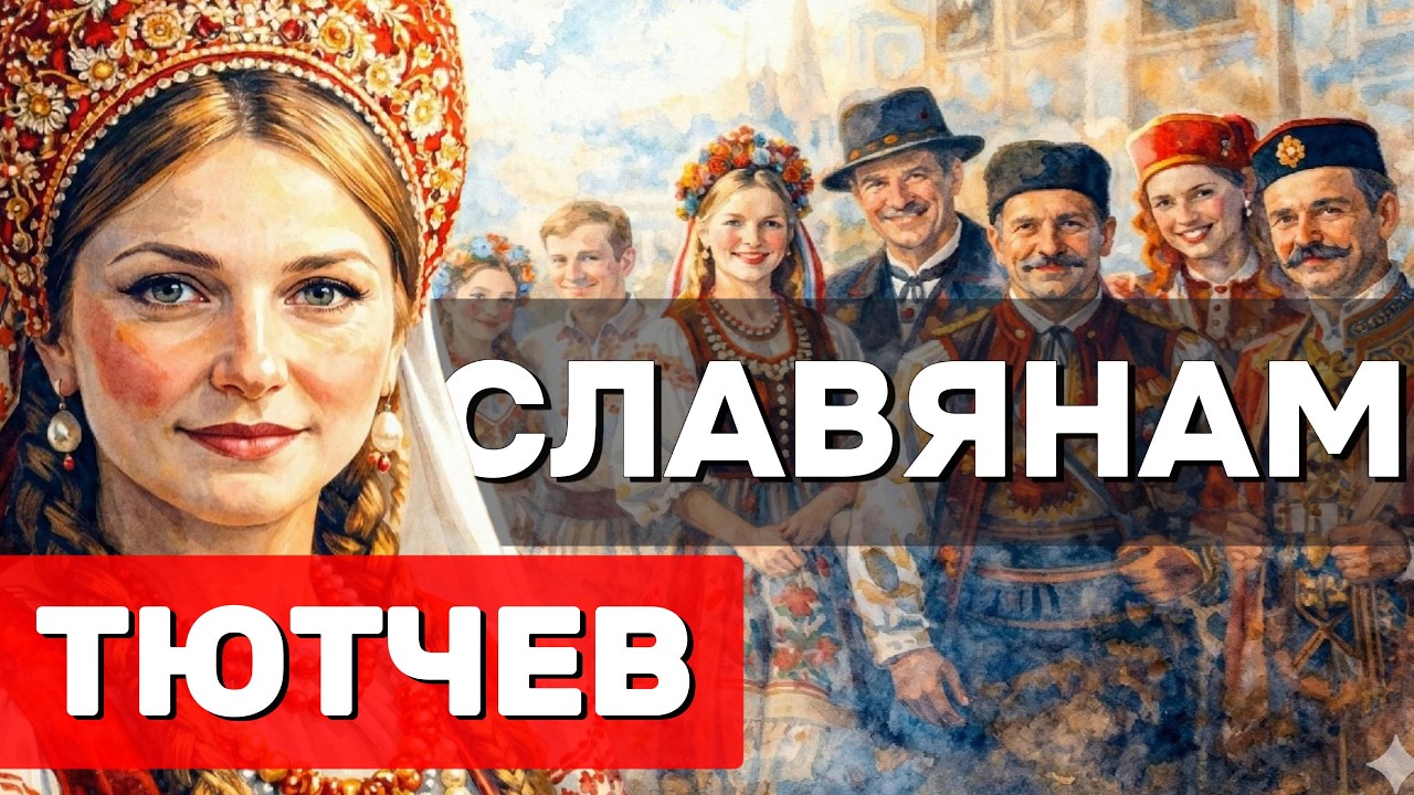 Этот стих 1867 года ПРЕДСКАЗАЛ всё! «Славянам» — Тютчева