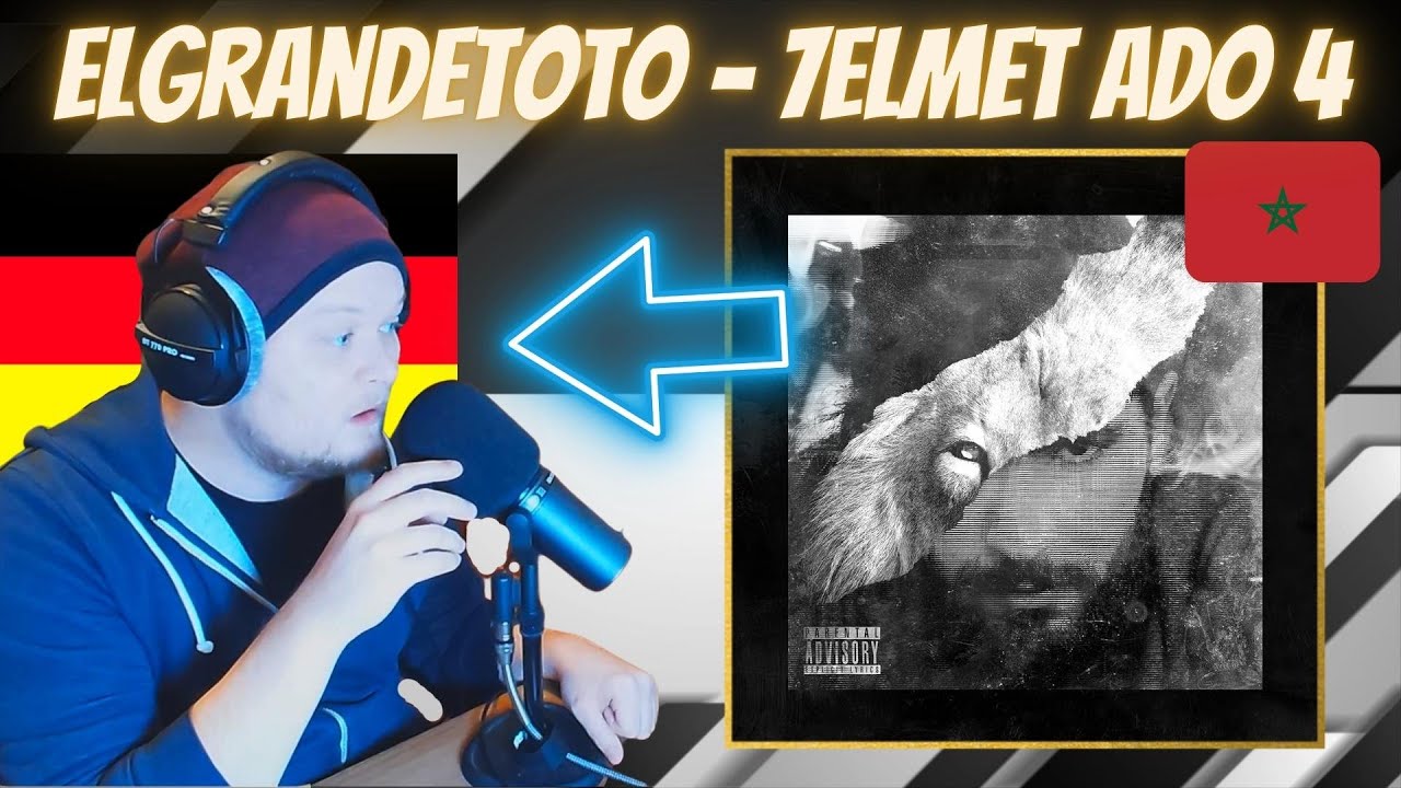 MORE HEAT THAN THE SAHARA | 🇲🇦 ElGrandeToto - 7elmet Ado 4 | German rapper reacts