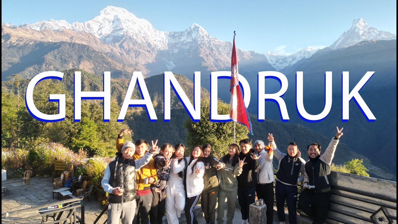 Ghandruk Aerial Shot  (Relaxation)