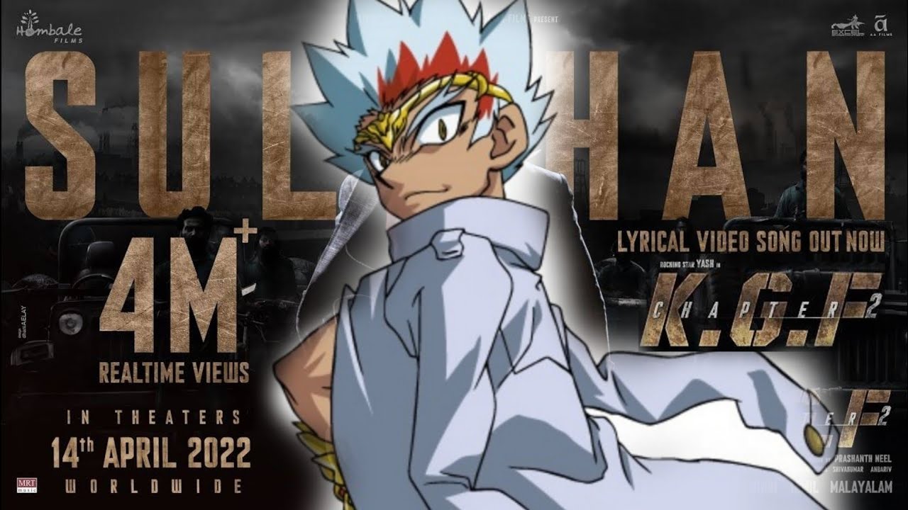 RYUGA X SULTHANA||KGF 2||TAMIL AMV||DRAGON EMPEROR||VERSION||TAMIL||BEYBLADE||BLITZ WOLFER