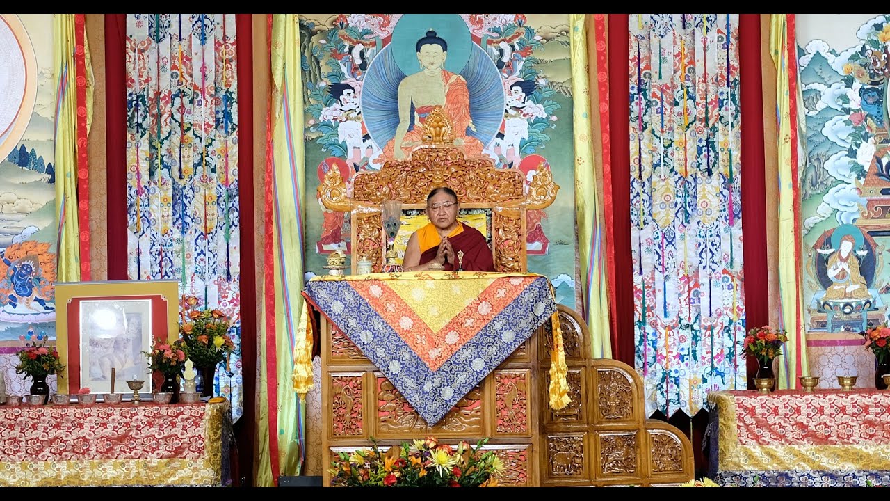 Rigsum Gompo + Phowa Transmission by His Holiness Sakya Trichen
